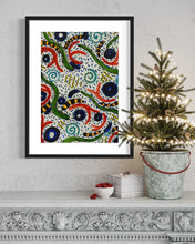 Load image into Gallery viewer, Christmas Funky Pattern - Original Art & Art Print