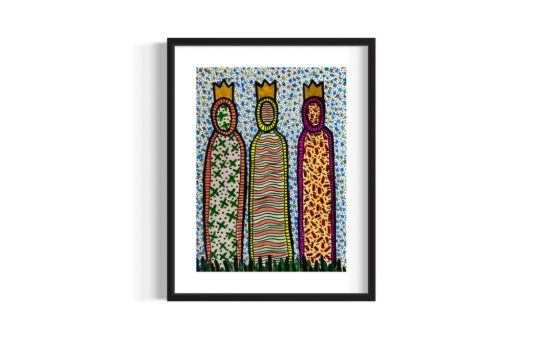 Reyes Magos #1 -Art Print & Greeting Cards