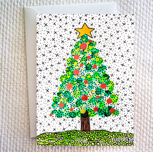 Christmas Tree #1 - Greeting Cards