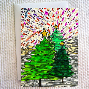 Christmas Tree #3- Greeting Cards
