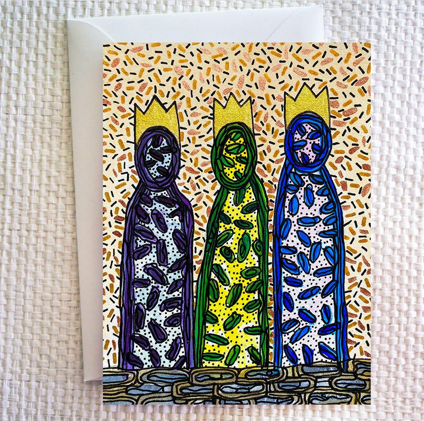 Reyes Magos #10 - Greeting Card