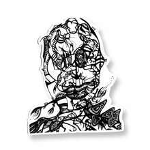 Load image into Gallery viewer, Mujer Abstracta - Sticker
